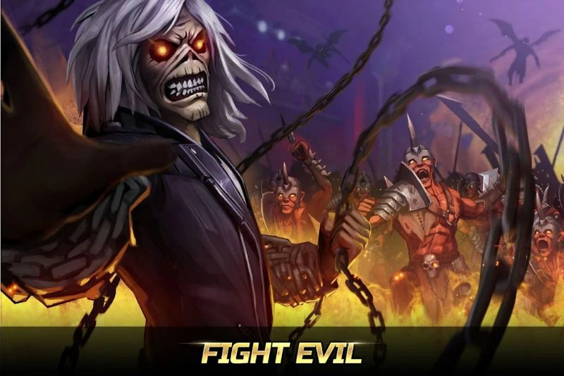 MOD APK Iron Maiden: Đánh bại thế lực bóng tối với nhân vật Eddie